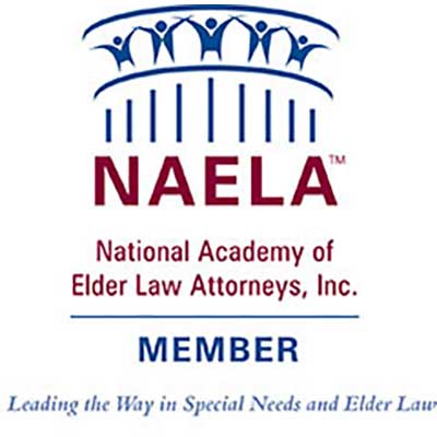 NAELA National Academy of Elder Law Attorneys, Inc. Member, Leading the way to special needs and elder law